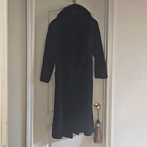 Elegant Black Trench Coat